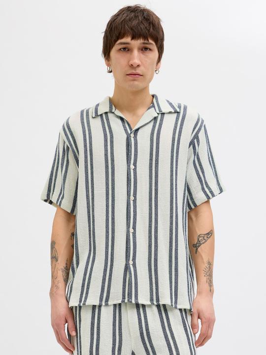 Produktbild Jack & Jones Jorcoba Stripe Resort Shirt Ss Sn (XS)