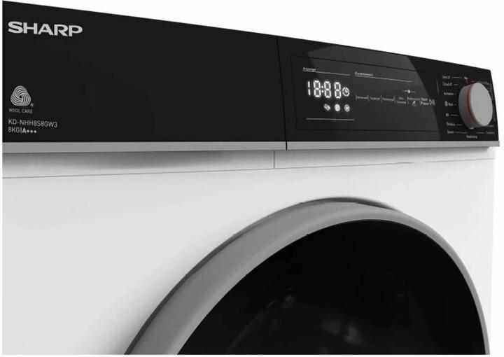 Immagine prodotto Sharp KD-NHH8S8GW3-DE (8 kg, A destra)