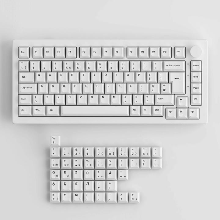 Actual product image Akko 5075B Plus (DE, Wireless, Cable)