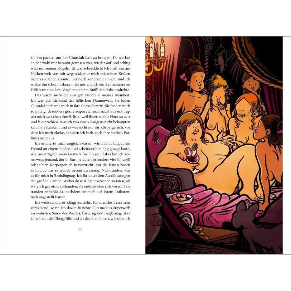 Thumbnail - Gullivers Reisen, Belletristik von Jonathan Swift, Doron Rabinovici, Flix