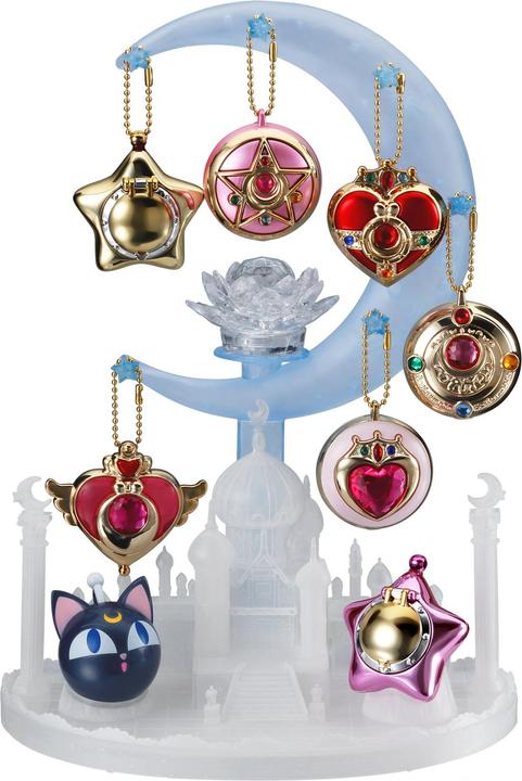 Actual product image Bandai Sailor Moon - Moon Castle Accessory Stand Set