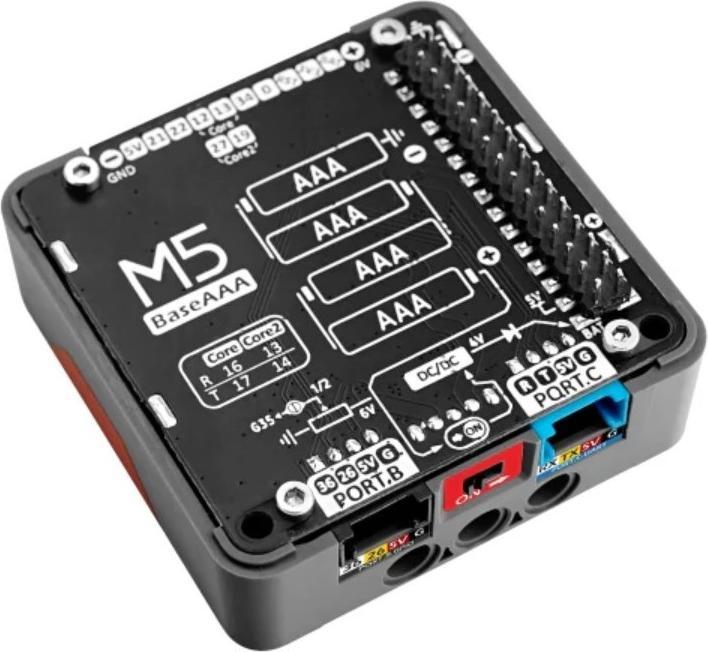 Produktbild M5Stack Base mit 4xAAA Batteriefach