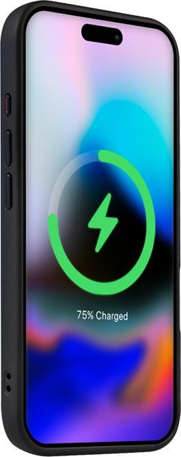 Produktbild Crong Hybrid Frost MAG Cover – Hülle mit MagSafe für iPhone 16 Pro Max (schwarz) (Apple iPhone 16 Pro Max)