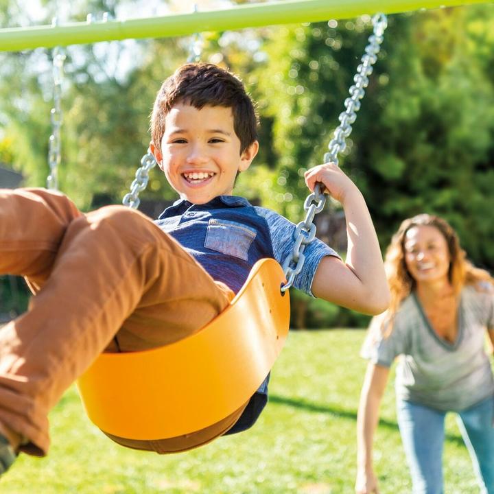 Actual product image Intex THREE FEATURE SWING SET 3.43m x 2.54m x 2.11m