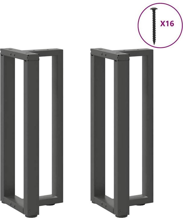 Image du produit vidaXL Konsolentischbein (38 x 25 x 73 cm)