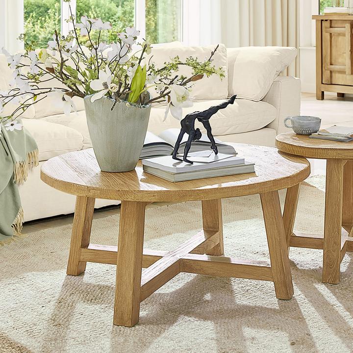 Actual product image Loberon Couchtisch Gorivel braun (100 x 45 cm)