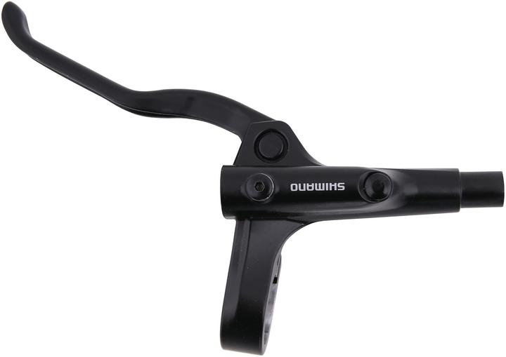 Shimano Leva freno BL-MT200 Disc sinistra a 3 dita nera Box (Freno anteriore, Leva del freno)