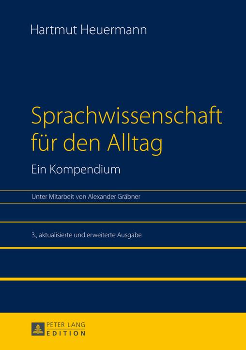 Produktbild Sprachwissenschaft für den Alltag (Deutsch, Hartmut Heuermann, 2014)