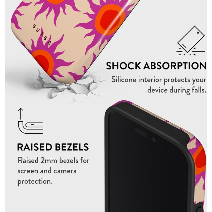 Immagine prodotto Burga Tough Case Apple iPhone 16 - Sunset Glow (Apple iPhone 16)