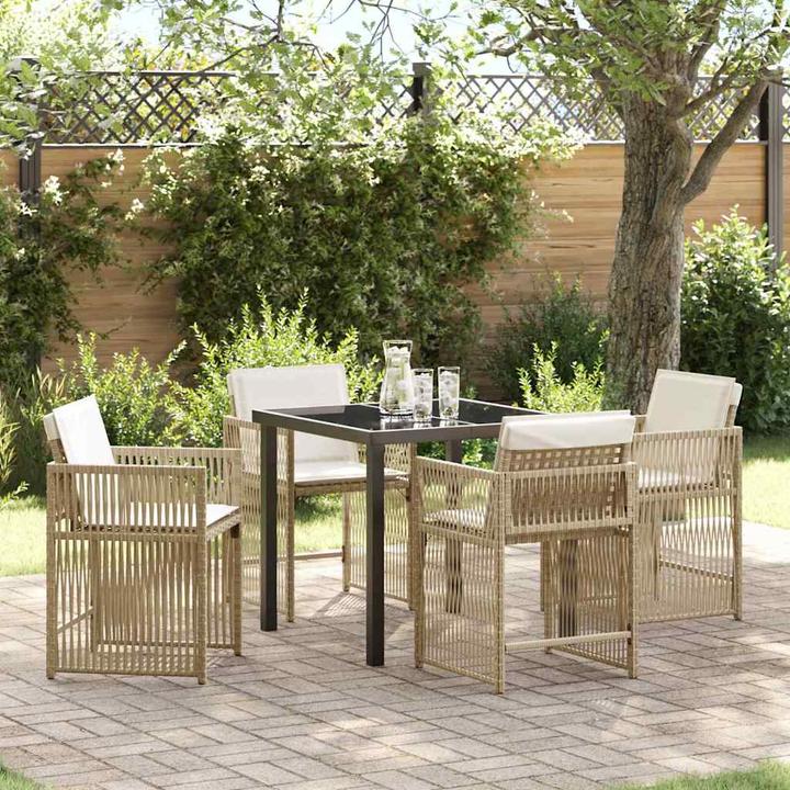 Produktbild vidaXL Garten Essgruppe (80 x 80 x 73 cm)