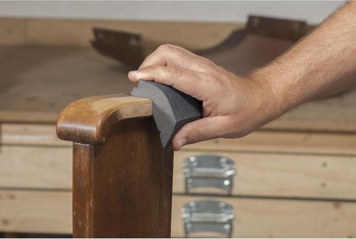 Actual product image wolfcraft wolfcraft 1 sanding block contour K60 (P60, P100)
