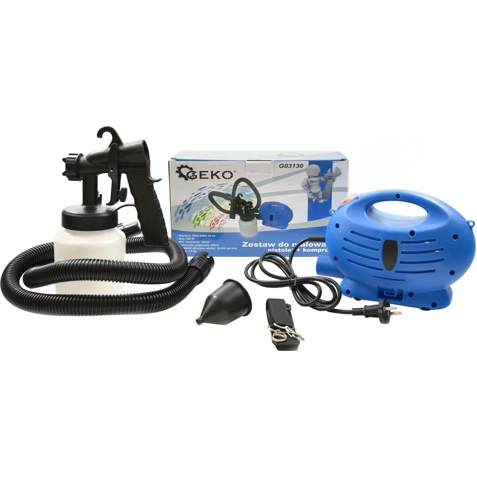 Thumbnail - GEKO, Farbsprühsystem, Kompressor-Spritzpistole, 650 W