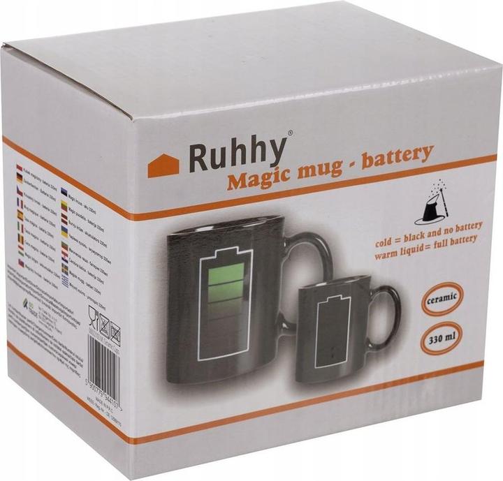 Actual product image Ruhhy Magic cup with battery indicator - 330 ml (330 ml, 1x)