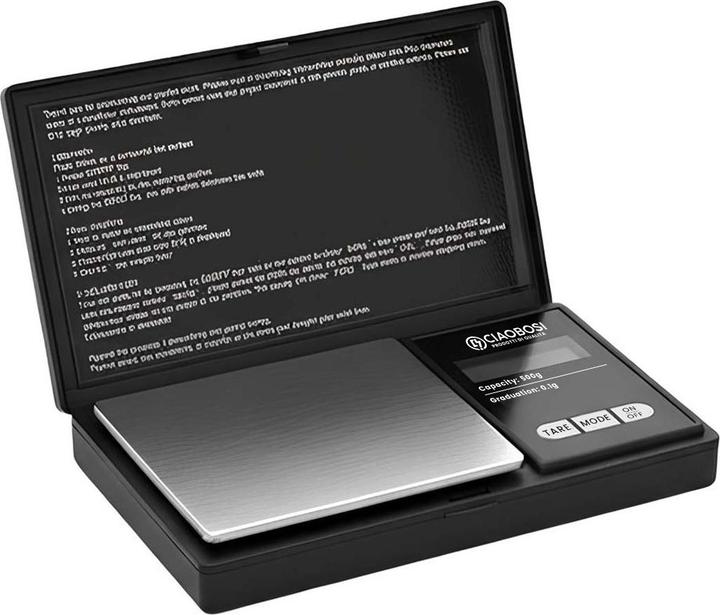 Produktbild Avizar Präzisionswaage 0,01–500g mit Deckel