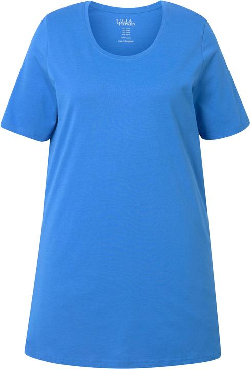 Produktbild Ulla Popken Longshirt, A-Linie, Rundhalsausschnitt, Halbarm (58)