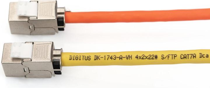 Productafbeelding Digitus CAT 6A keystone module, afgeschermd met intelligente kabelmanager (Schakelpaneel)