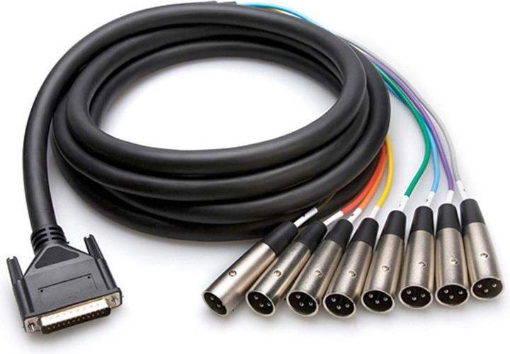 Produktbild Hosa DTM-803 Multicore Kabel 8-fach XLR-M DB25 3m (3 m)