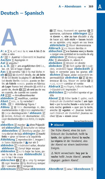 Image du produit Langenscheidt Schulwörterbuch Spanisch (Allemand, Espagnol, 2025)