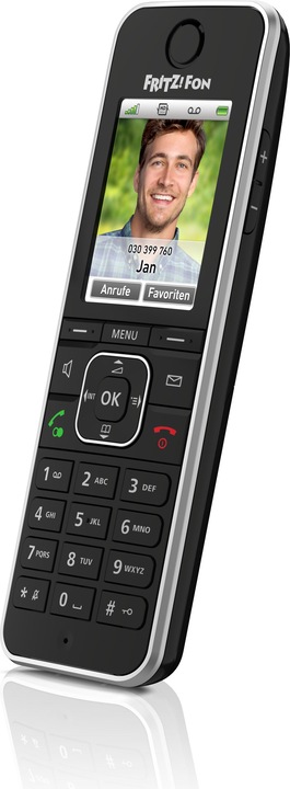 Immagine prodotto AVM Telefono cordless VoIP FRITZ!Fon C6 Black Edition
