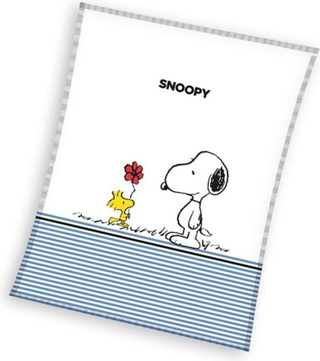 Peanuts Coperta Snoopy in pile