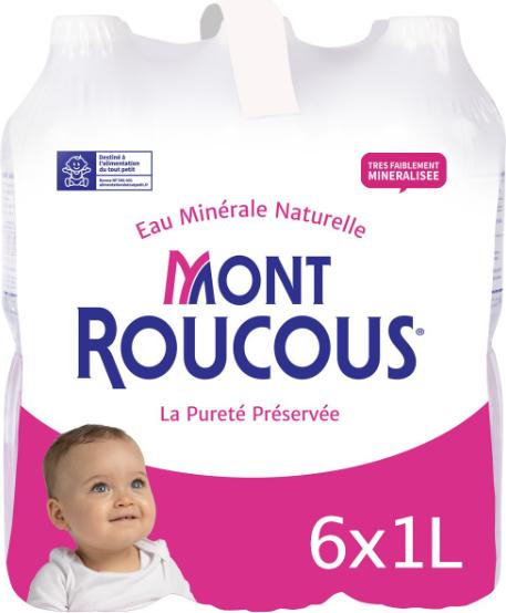 Mont Roucous Eau minérale (6 x 100 cl)