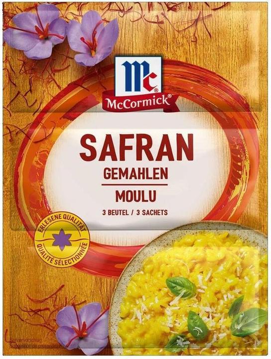 Actual product image McCormick Beutel Safran gemahlen 0.375 g, Produkttyp: Einzelgewürze (5 g)