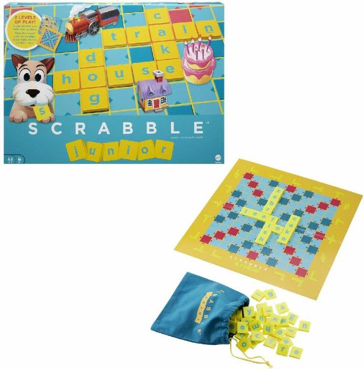 Image du produit Mattel Games Scrabble Junior - Jeu de Société - 6 ans et + (Français)