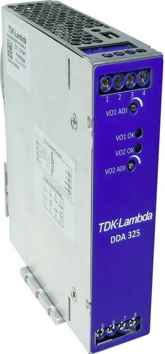 Produktbild Lambda DDA325N-D2PN-1212-001 DC/DC-Wandler 12 V 14 A 325 W Anzahl Ausgänge: