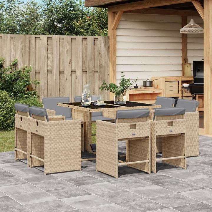 Actual product image vidaXL Garten Essgruppe (110 x 106 x 73 cm)