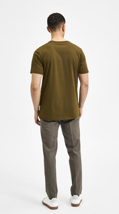 Produktbild Selected Homme Kompaktes Bio-Baumwoll 180g T-Shirt (M)