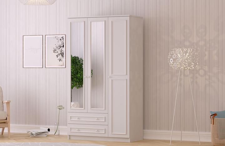 Produktbild Homitis Cubix Matte White (105 x 52 x 182 cm)