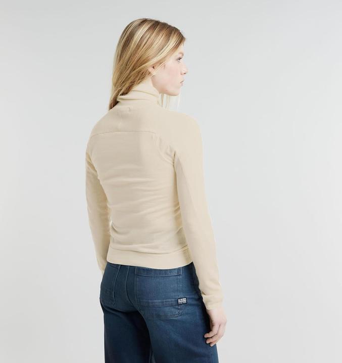 Produktbild G-Star RAW Core Slim Turtle Knit, wit (Chalk D25510-d847-127), S (S)