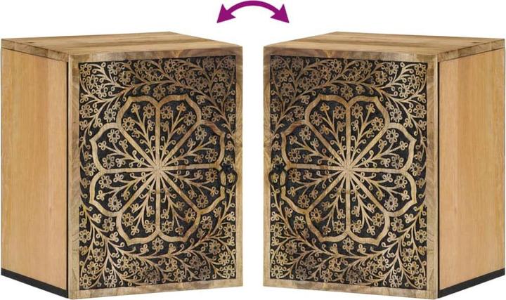 Produktbild vidaXL Bad-Wandschrank (38 x 33 x 48 cm)