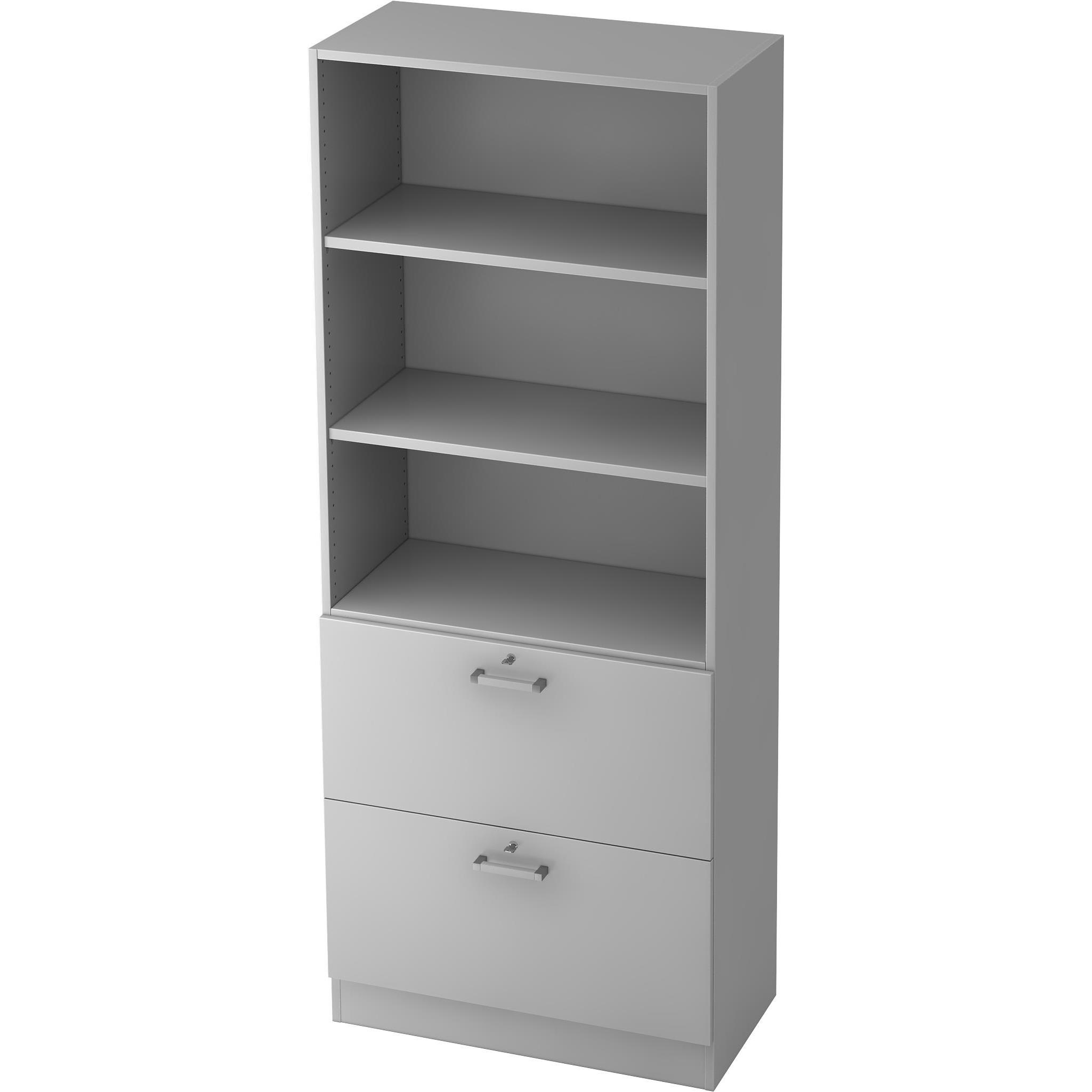 Hammerbacher, Aktenschrank, Solid (80 x 42 x 200.5 cm)