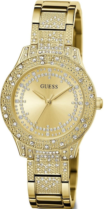 Produktbild Guess P GLD CS W/ CRYS / SUN CHAMP GLITZ DL / P GLD BRCT W/ CRYS Armbanduhr (36 mm)