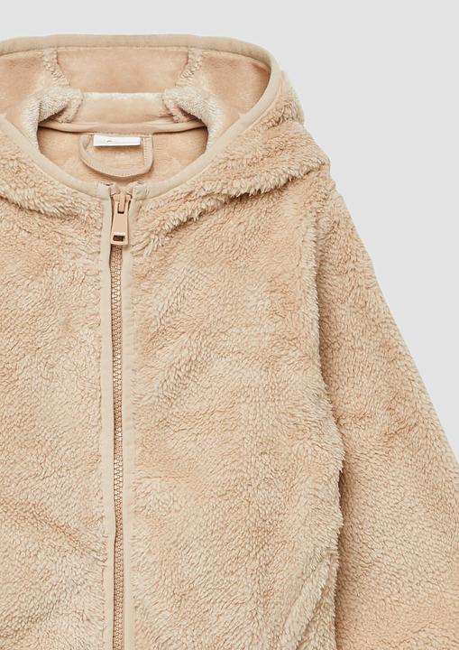 Produktbild S.Oliver Indoor-Jacke Teddyplüschjacke mit Kapuze (140)