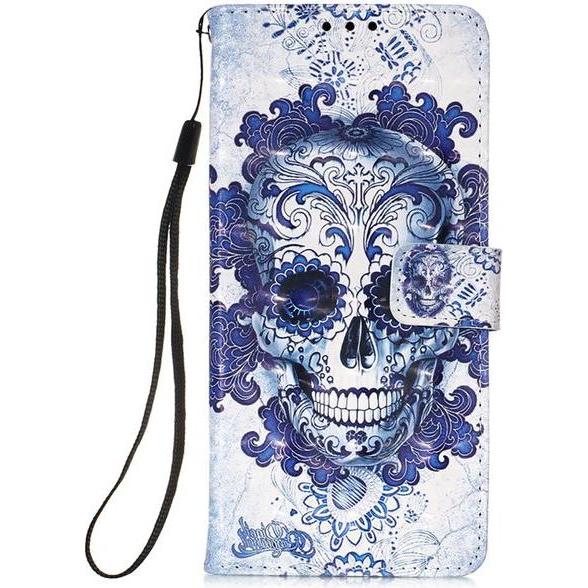 MU Style Leder Bookcover Image Series (Samsung Galaxy A02s), Smartphone Hülle, Mehrfarbig