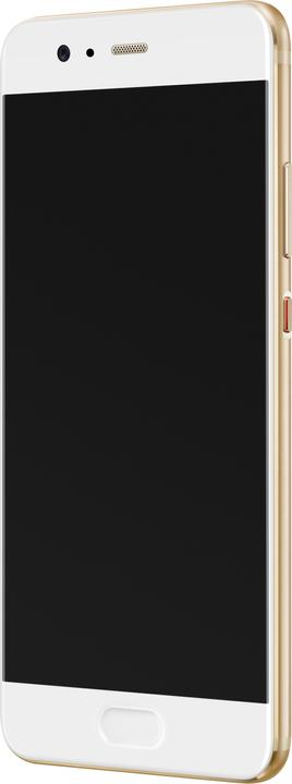 Actual product image Huawei P10 Plus (128 GB, Hyper Diamond-Cut Dazzling Gold, 5.50", Single SIM, 4G)