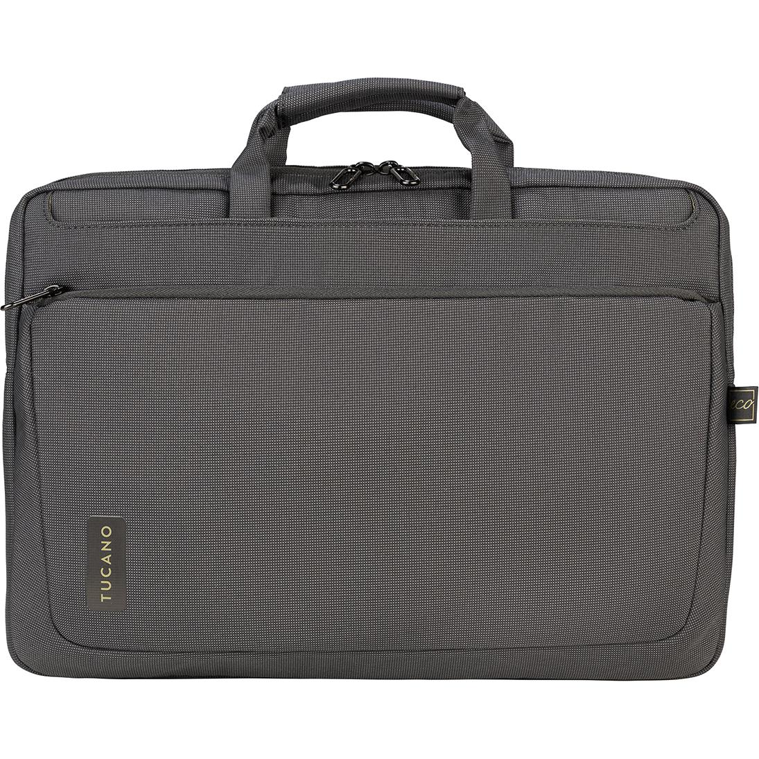 Tucano WORK-OUT 4 Tasche 16" Slim anthr, MacBook Pro 16", Laptop 15.6" (16", Universal), Notebooktasche, Grau