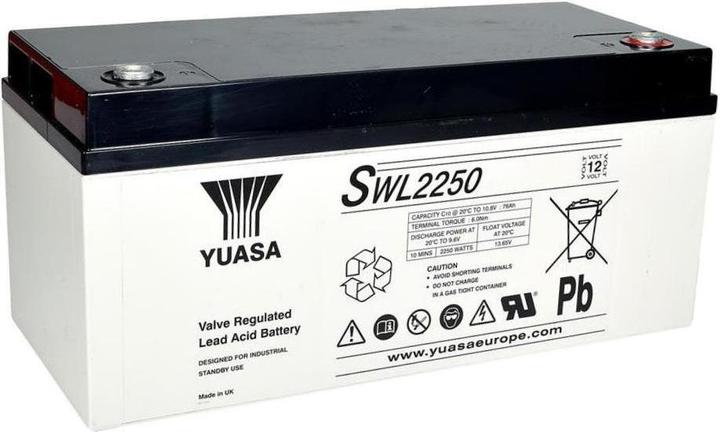 Image du produit Yuasa SWL2250 Batterie UPS 12V 86Ah - Longlife (12 V, 86 Ah)