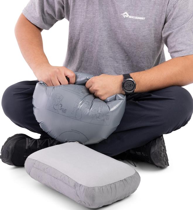 Actual product image Sea To Summit Aeros Down Pillow R Neutral Grey