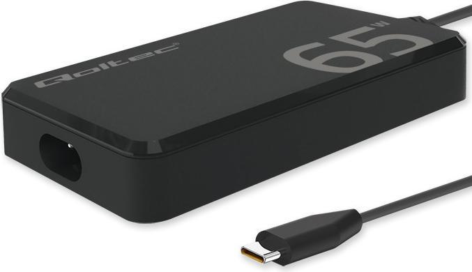 Produktbild Qoltec Ladegerät 65W PD 5V 20V 3.25A USB C 3.1 (65 W)