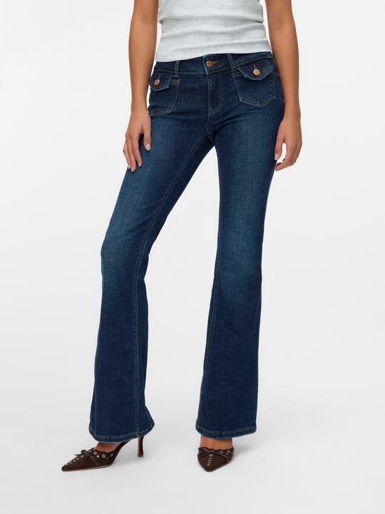 Actual product image Vero Moda VMJEAN Niedrige Taille Ausgestellt Jeans Ausgestellt (34)