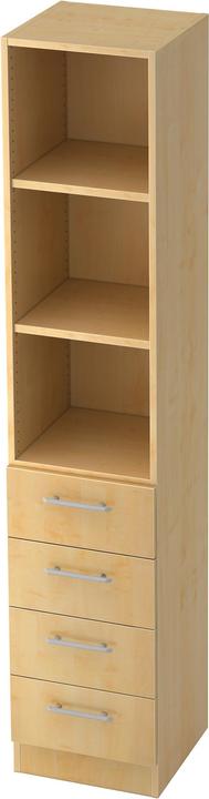 Hammerbacher Kombischrank Schubladen V7 (40.60 x 42 x 200.40 cm)