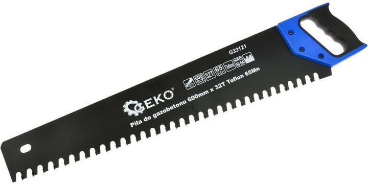 GEKO Handzaag voor cellenbeton 600mm 32/32T Teflon