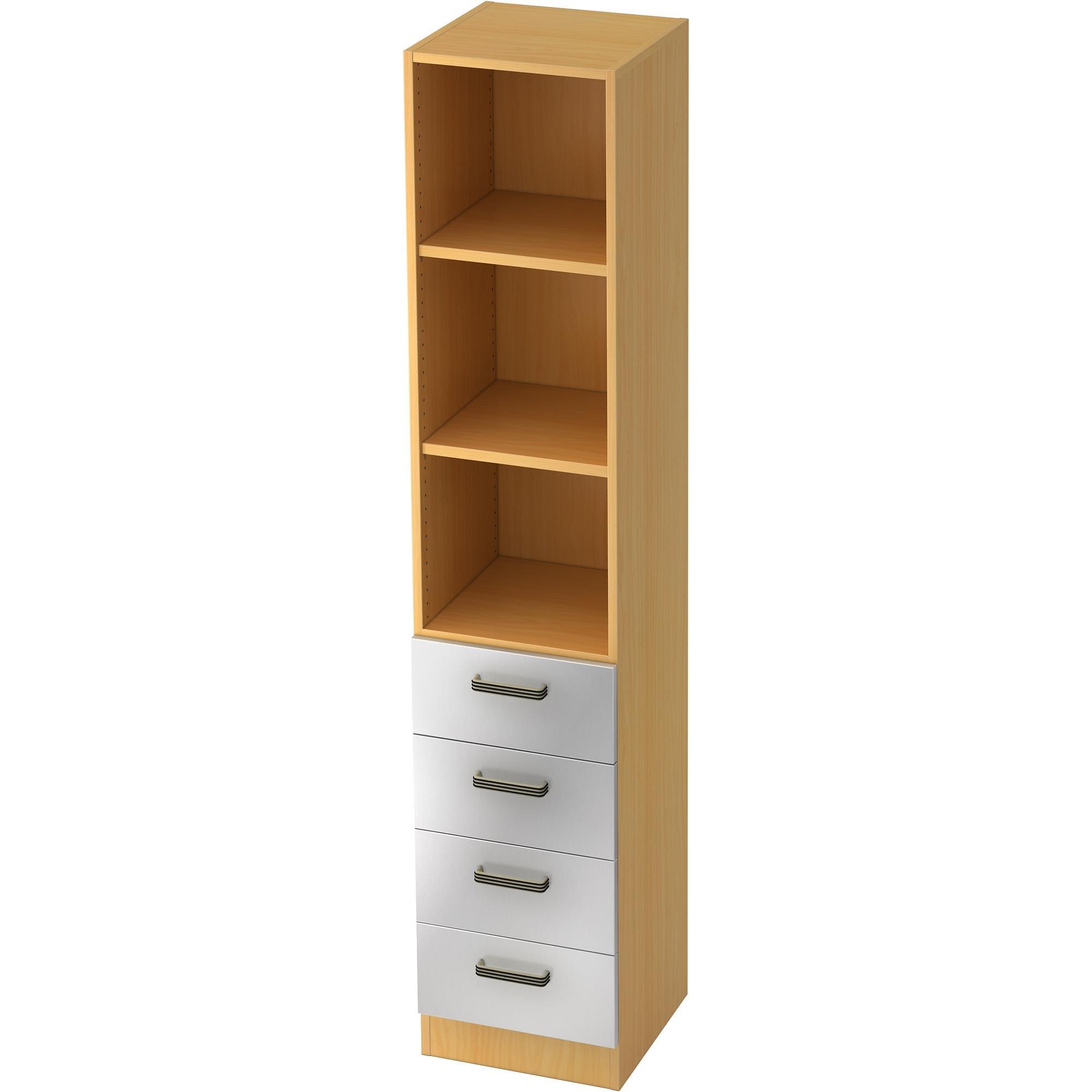 Hammerbacher, Aktenschrank, Solid (40.5 x 42 x 200.5 cm)
