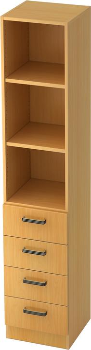 Hammerbacher Kombischrank Schubladen V7 (40.60 x 42 x 200.40 cm)