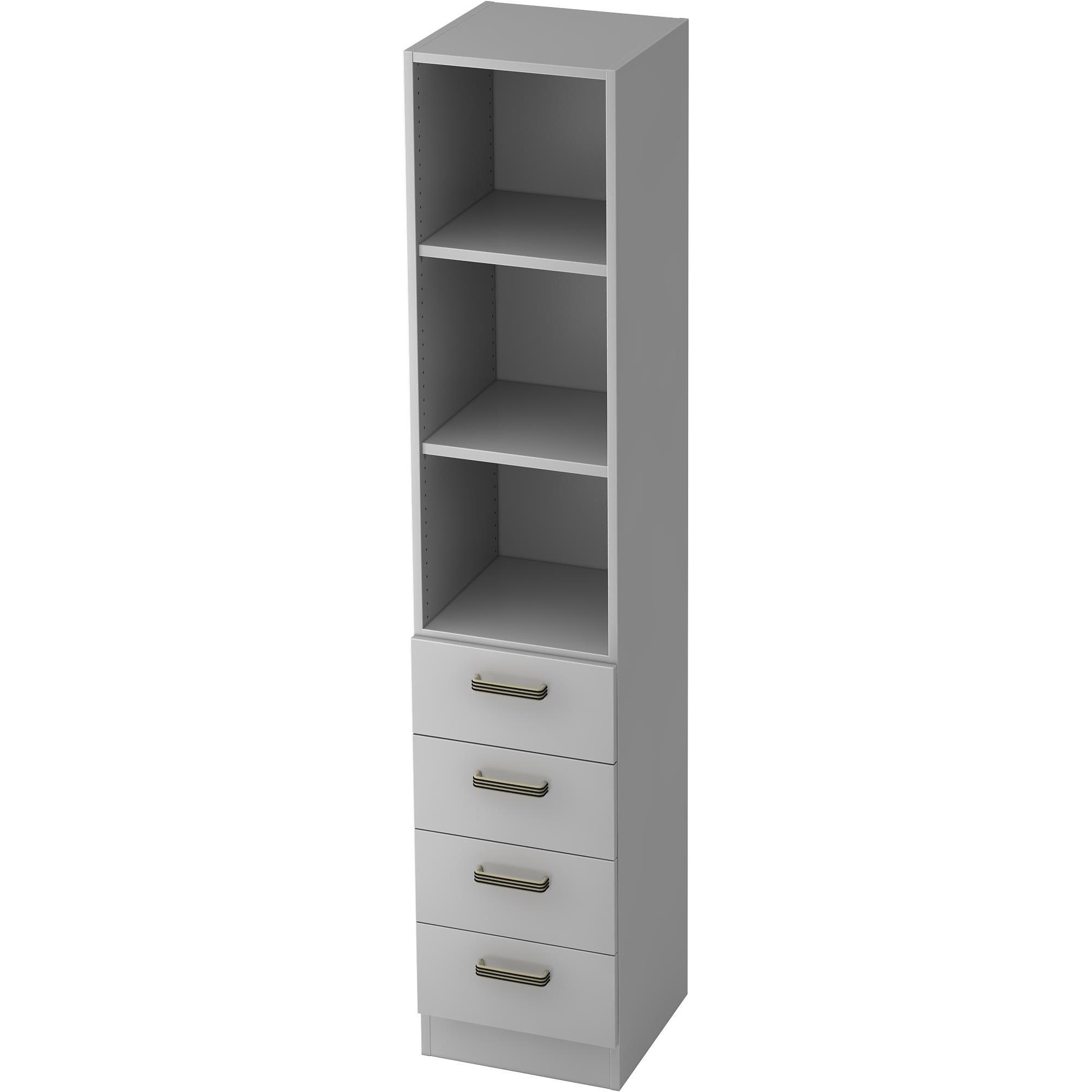 Hammerbacher, Aktenschrank, Solid (40.5 x 42 x 200.5 cm)
