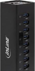 Produktbild InLine USB 3.0 Hub (USB-B, 10 Ports)
