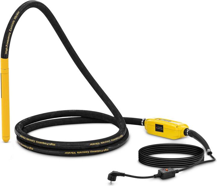 MSW High Frequency Concrete Poker with converter - 1200 W - 40 x 34.5 mm - 230 V